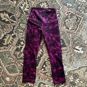 Lululemon Wunder Under 3/4 Leggings Sz 4